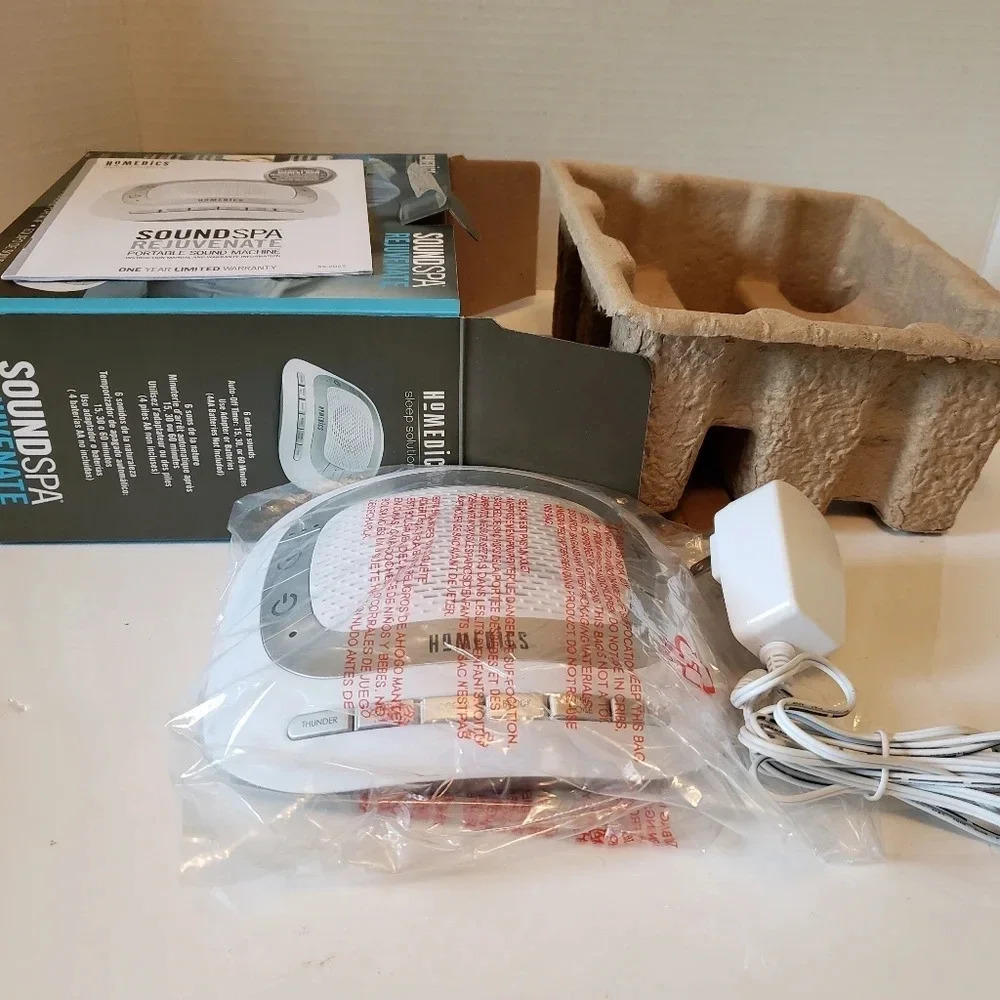 NWOT,Homedics Sleep Solutions,Sound Spa Rejuvenate, Sound Machine.